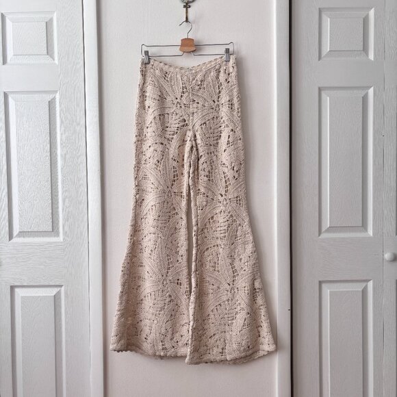 Hemant & Nandita Goa Crochet Flare Pant - Picture 5 of 9